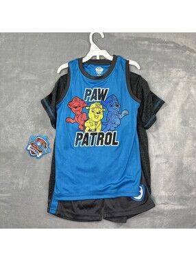Paw Patrol Boys Size 6 Blue 3 Piece Set Nickelodeon
